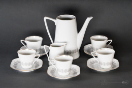 Coffee service ''Millenium'' Porcelain Factory Wałbrzych (incomplete)