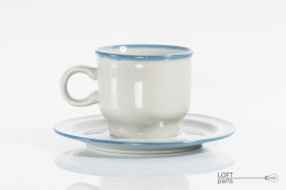 Cup with saucer ZPS Pruszków