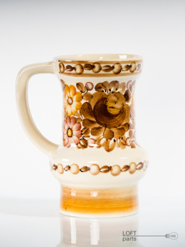 Mug Faience Plant Circle