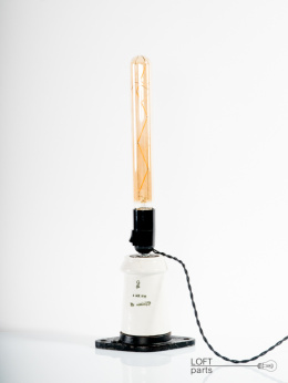 Floor lamp from insulator