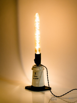 Floor lamp from insulator