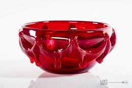 Bowl Glassworks Tarnowiec proj. Jerzy Słuczan-Orkusz