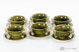 Soup bowls with saucers Tułowice