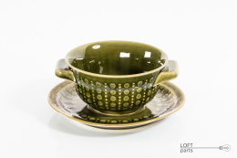Soup bowls with saucers Tułowice