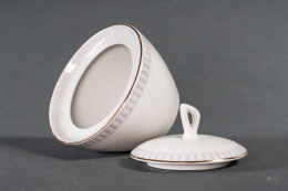 Sugar bowl ''Aldona'' Porcelain Chodzież proj. Józef Wrzesień