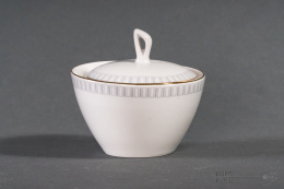 Sugar bowl ''Aldona'' Porcelain Chodzież proj. Joseph September