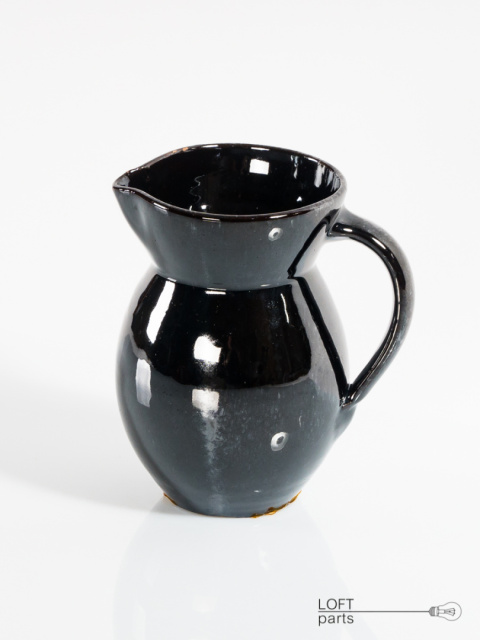 black ceramic jug black ceramic jug