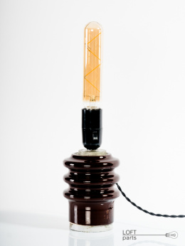 Floor lamp from insulator