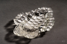 Plate ''Bunch of grapes'' HSG Ząbkowice for Imprial Glas
