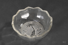 salad bowl 416 palm trees Glassworks hortensja