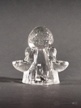 Goebel Crystal candlestick