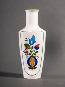 Kashubian vase Lubiana porcelain