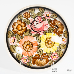 Plate Faience Plant Koło
