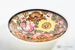 Plate Faience Plant Koło