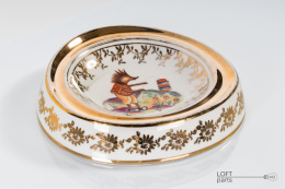 Ashtray ''Hedgehog'' Porcelain Chodzież
