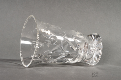 Old Crystal Vase