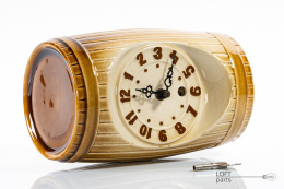 Fireplace clock ''Barrel'' Mirostowice