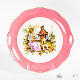 Porcelain platter Christopher