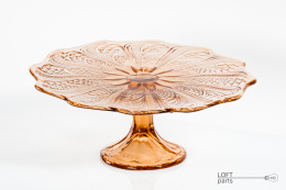 cake stand 1717 Glassworks Niemen J. Stolle 1717