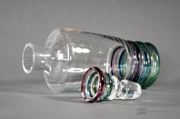 iridescent carafe