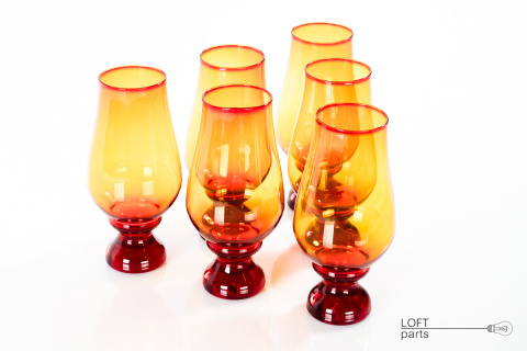 A set of Fiedorowicz glasses A set of Fiedorowicz glasses