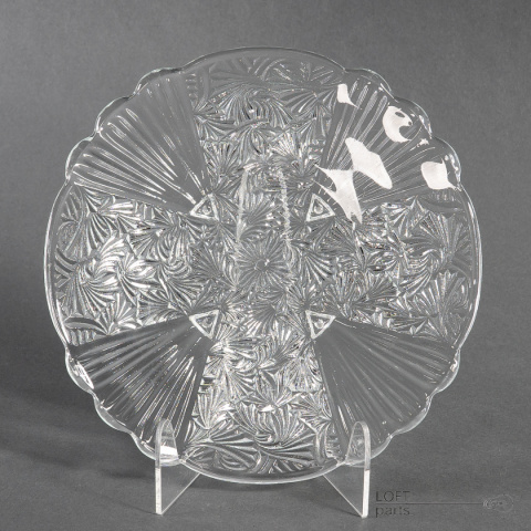 Platter 1178 Glassworks Ząbkowice Platter 1178 Glassworks Ząbkowice