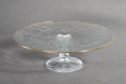 Platter Nut Glassworks Ząbkowice