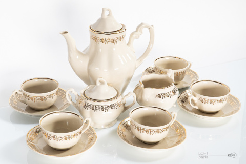 Coffee set 1500 porcelain Chodzież Coffee set 1500 porcelain Chodzież