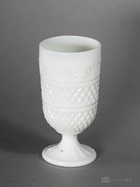 Pressed glass vase Pressed glass vase