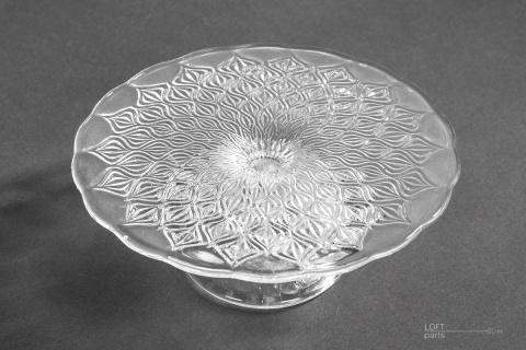 Almond platter Ząbkowice Glassworks Almond platter Ząbkowice Glassworks
