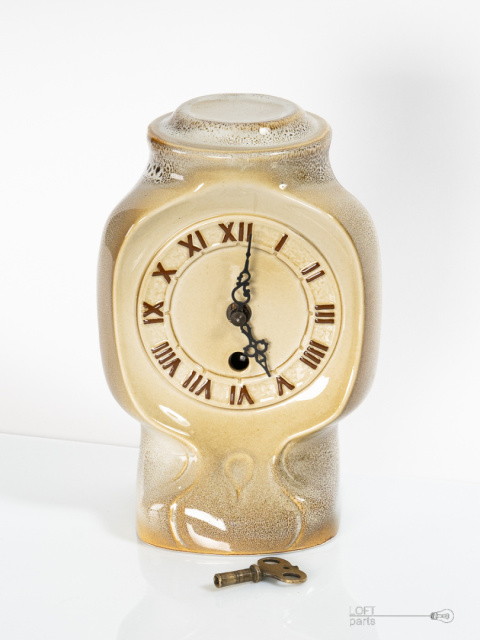 Ceramic clock of the People's Republic of Poland Ceramic clock of the People's Republic of Poland
