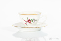 filiżanka ze spodkiem porcelana bogucice
