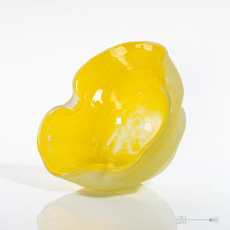 Yellow Glass Bowl