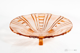 Art Deco glass platter