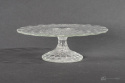 cake stand ALMONDS GLASSWORKS ZĄBKOWICE