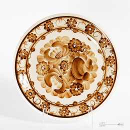 Faience platter Włocławek