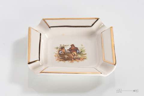 popielniczka porcelana ćmielów popielniczka porcelana ćmielów
