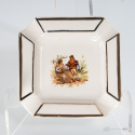 porcelanowa popielniczka ćmielów porcelanowa popielniczka ćmielów