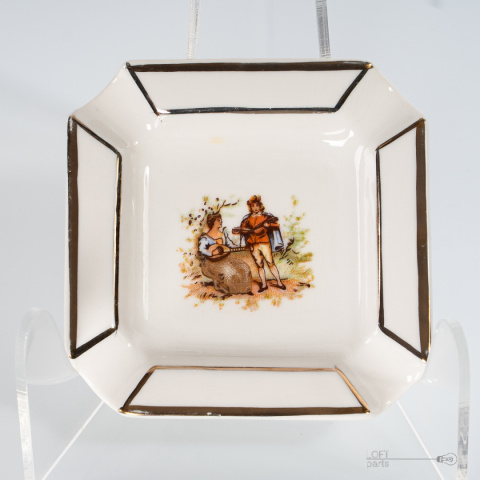 porcelanowa popielniczka ćmielów porcelanowa popielniczka ćmielów