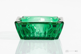 Old Emerald Ashtray