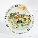 Plate with a fairy tale Porcelain Krzysztof Plate with a fairy tale Porcelain Krzysztof