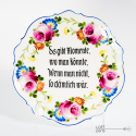 Carl Tielsch commemorative platter