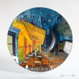 Porcelain platter Krzysztof van Gogh
