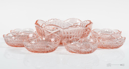 Salad bowl set 1235 Glassworks Ząbkowice