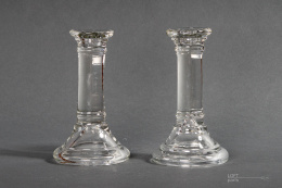 A set of candlesticks BLIK glassworks Ząbkowice