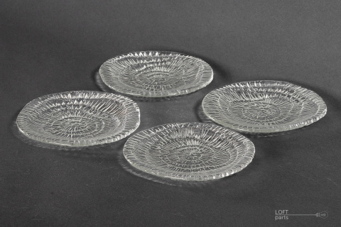 Plates fossil glassworks Ząbkowice Plates fossil glassworks Ząbkowice