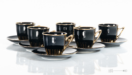 Cups with saucers Opole Porcelite Factory Tułowice