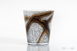 Flower pot cover Krosno glassworks