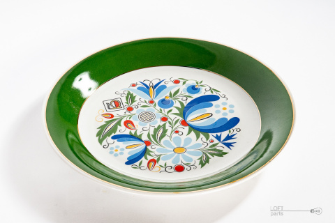Popular Kashubian pattern platter