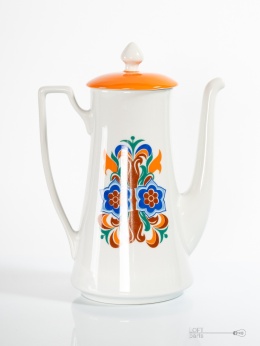 Porcelain jug Wałbrzych